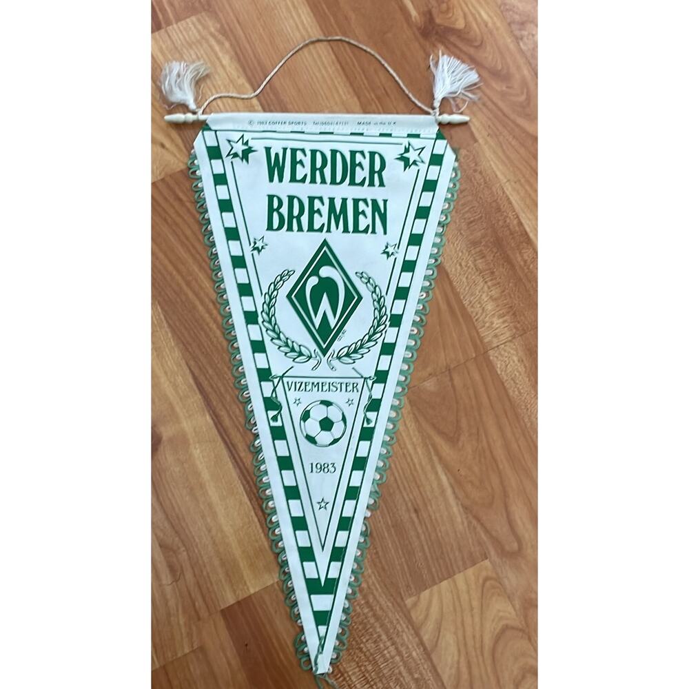Vintage‎ Weirder Bremen Soccer Banner